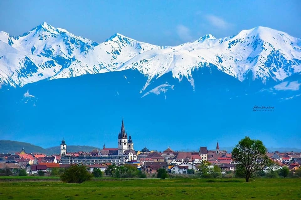 Sibiu (Sibiu) at the beginning of May 2021